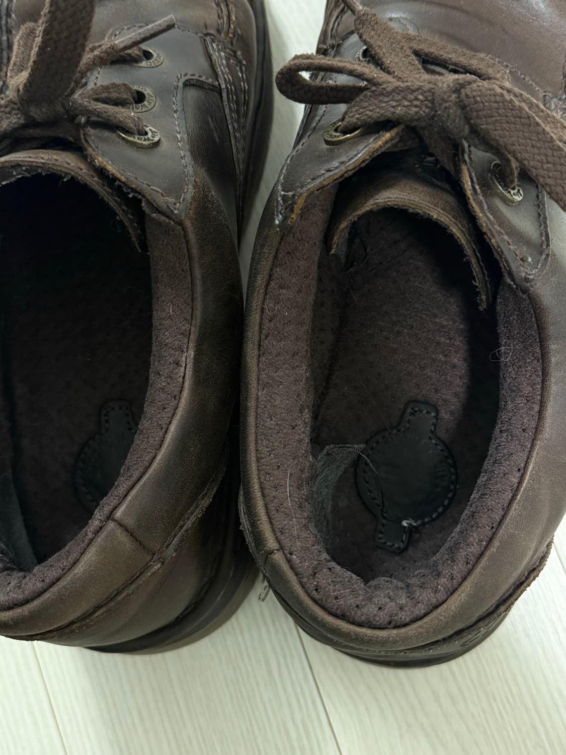 90-00s 닥터마틴 유팁 청키슈즈 EU 43 브라운 상품이미지6