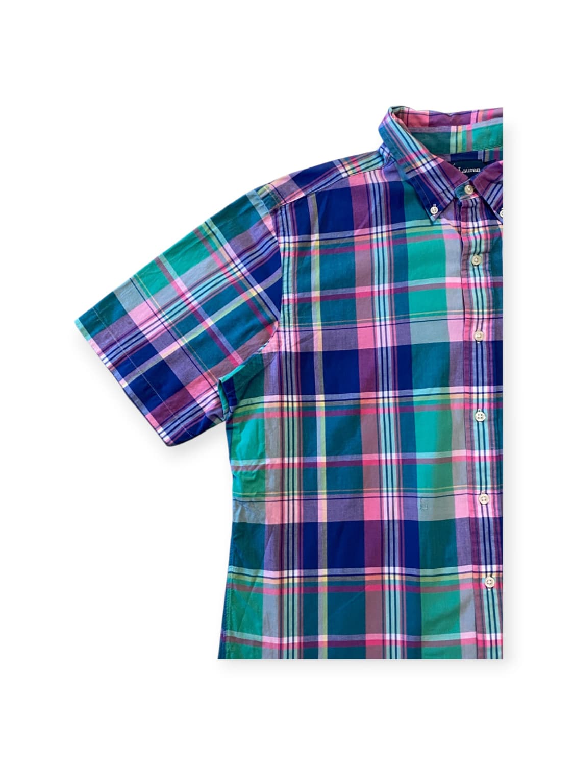폴로랄프로렌 체크 반팔 셔츠 (Man XL) AA0483 상품이미지5