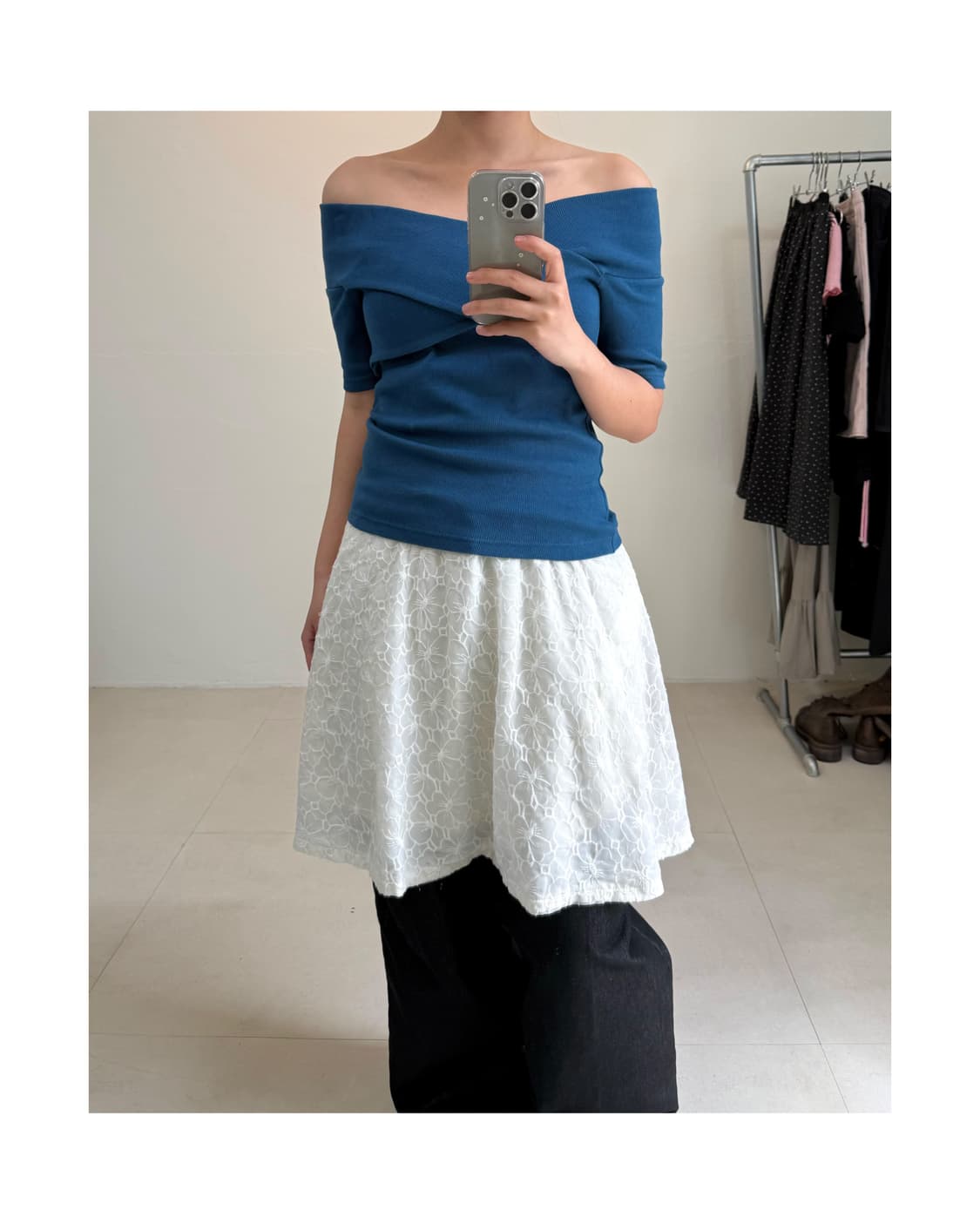 빈티지 오프숄더 상품이미지1