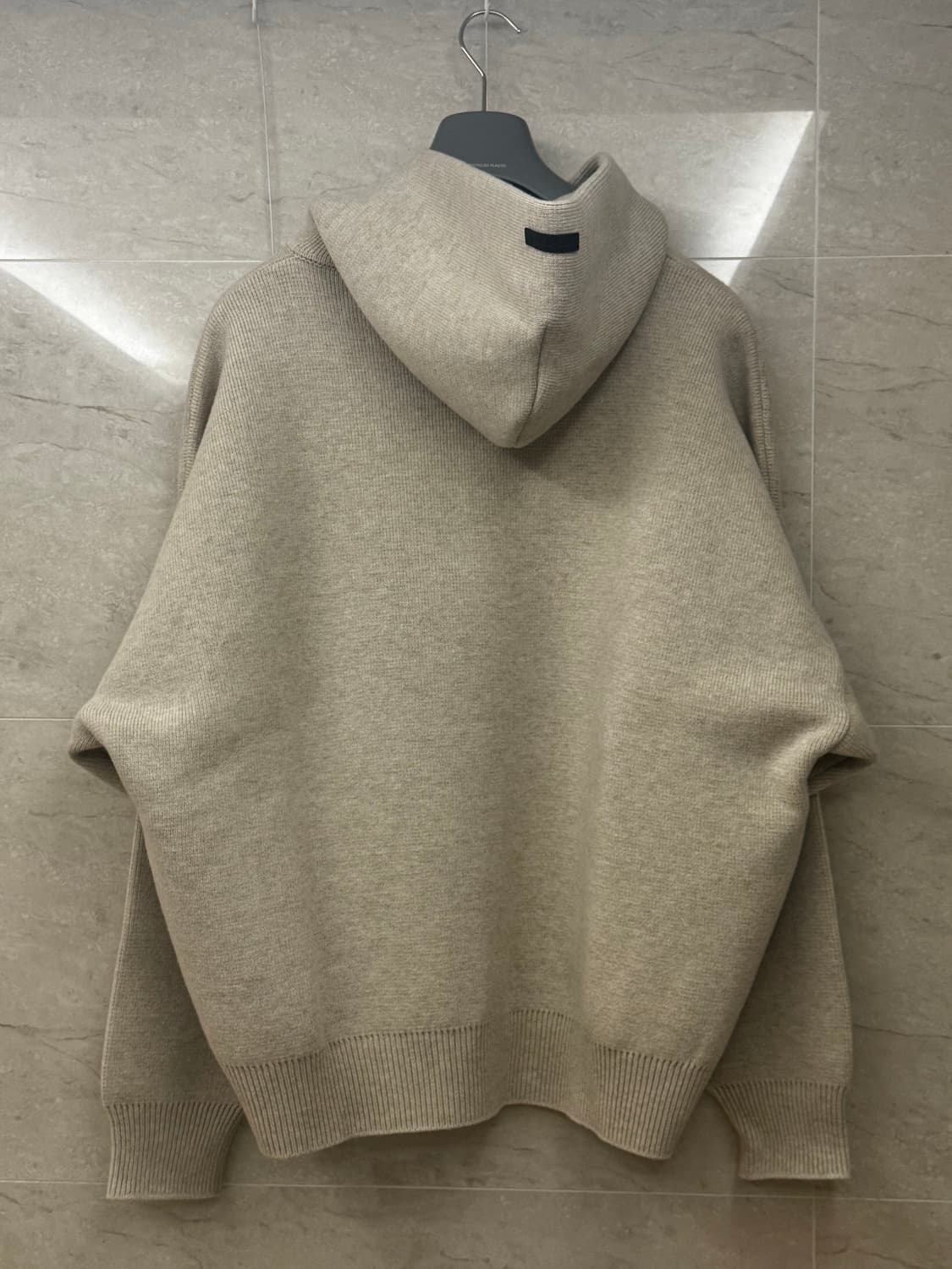 [남성] 피어오브갓 이터널 자카드 메리노 울 후디 (새제품) 상품이미지3