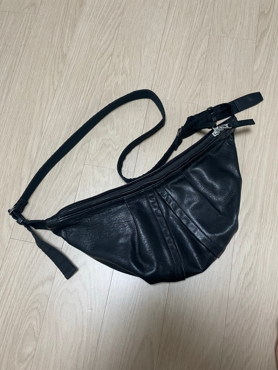 [OS] 폴리테루 램스킨 레더 카프백 상품이미지2