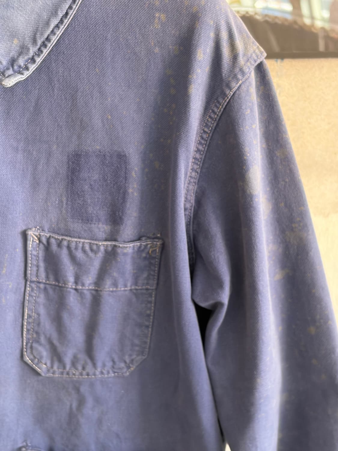 60s distressed 프렌치 워크 자켓 상품이미지3