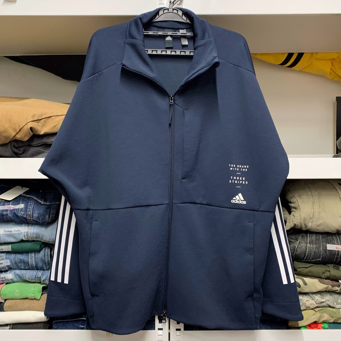 [2XL] 아디다스 웜업 져지 M ID WARM UP JK 상품이미지3