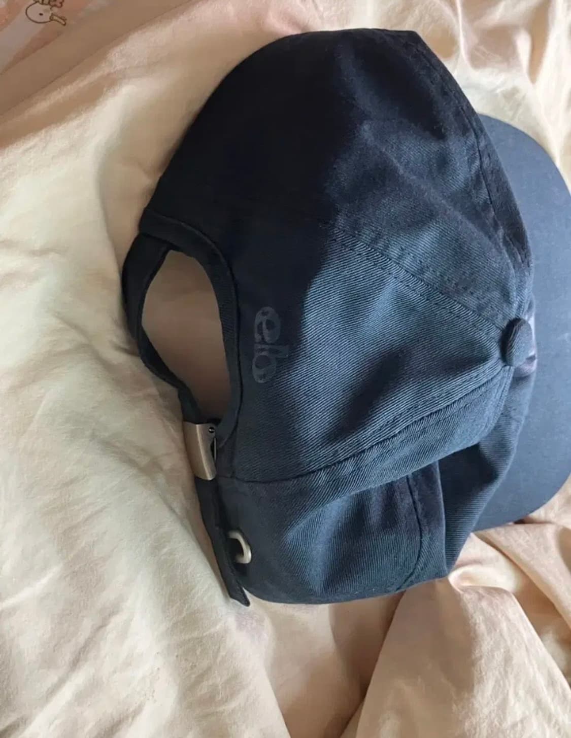 엔조블루스 빈지티 스펠링 볼캡 (Navy) 상품이미지4