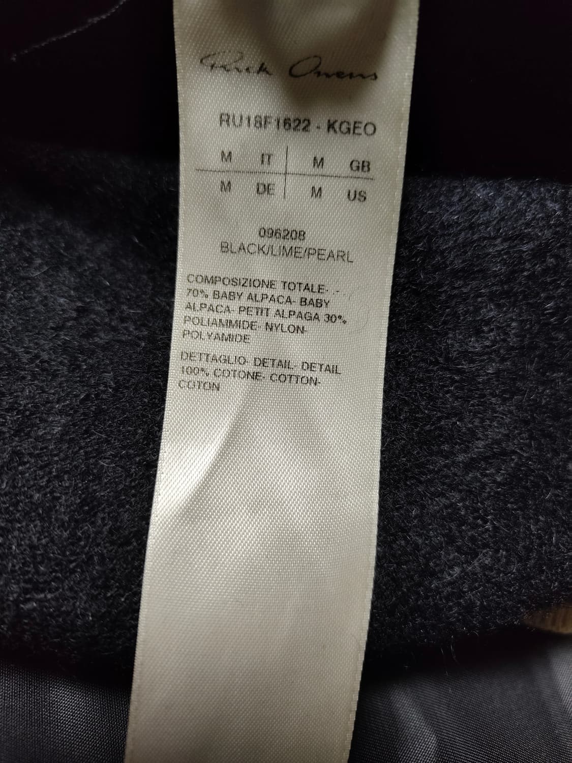 릭오웬스 스웨터 상품이미지5