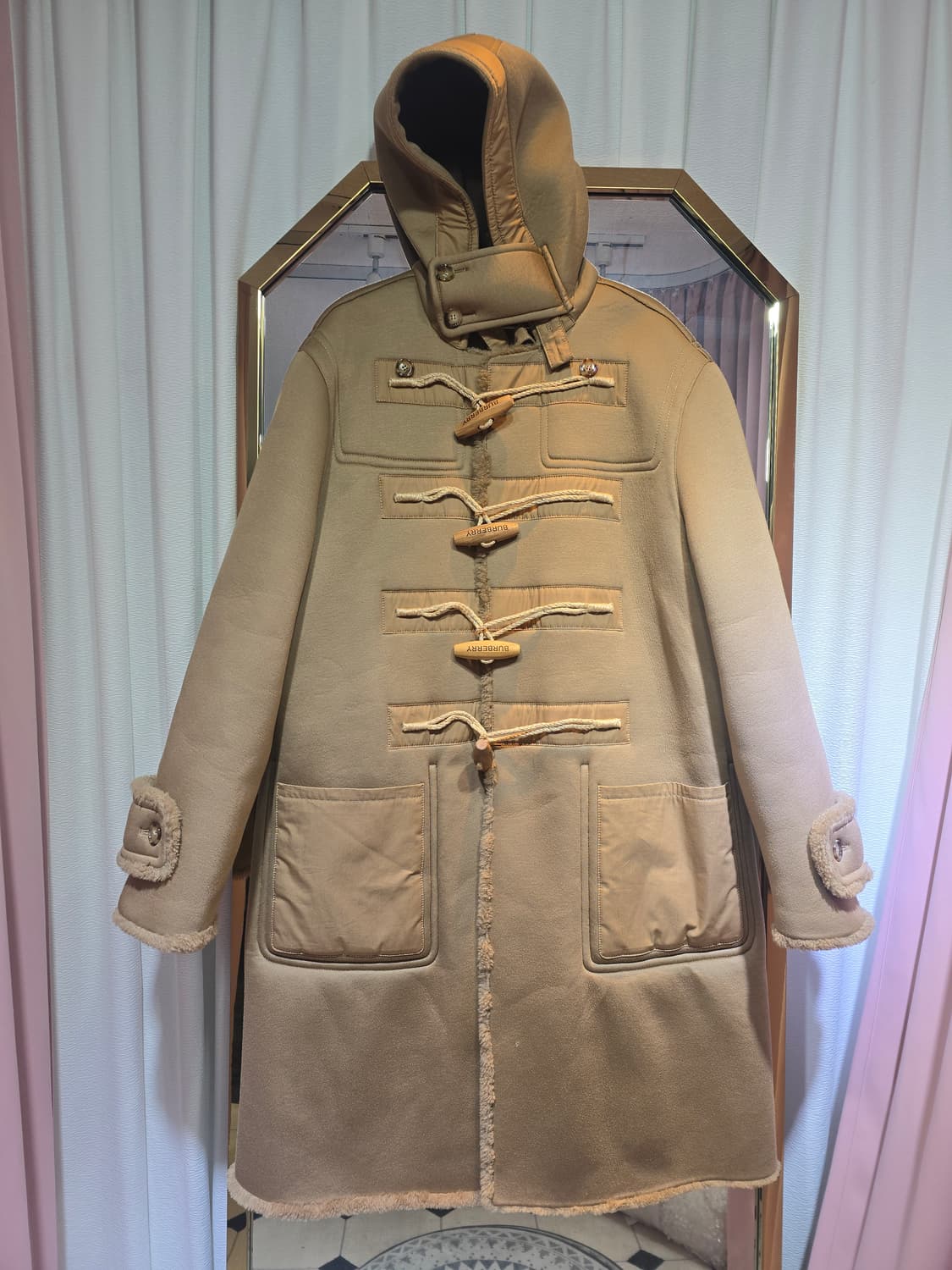 버버리 런던 잉글랜드 더플 코트 상품이미지2