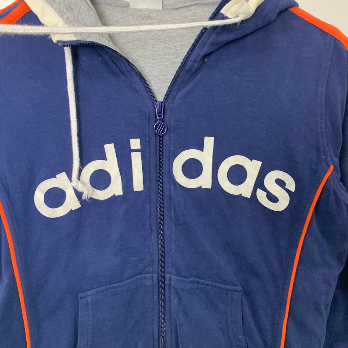 아디다스 00s y2k 와투케 네이비 후드집업 상품이미지4