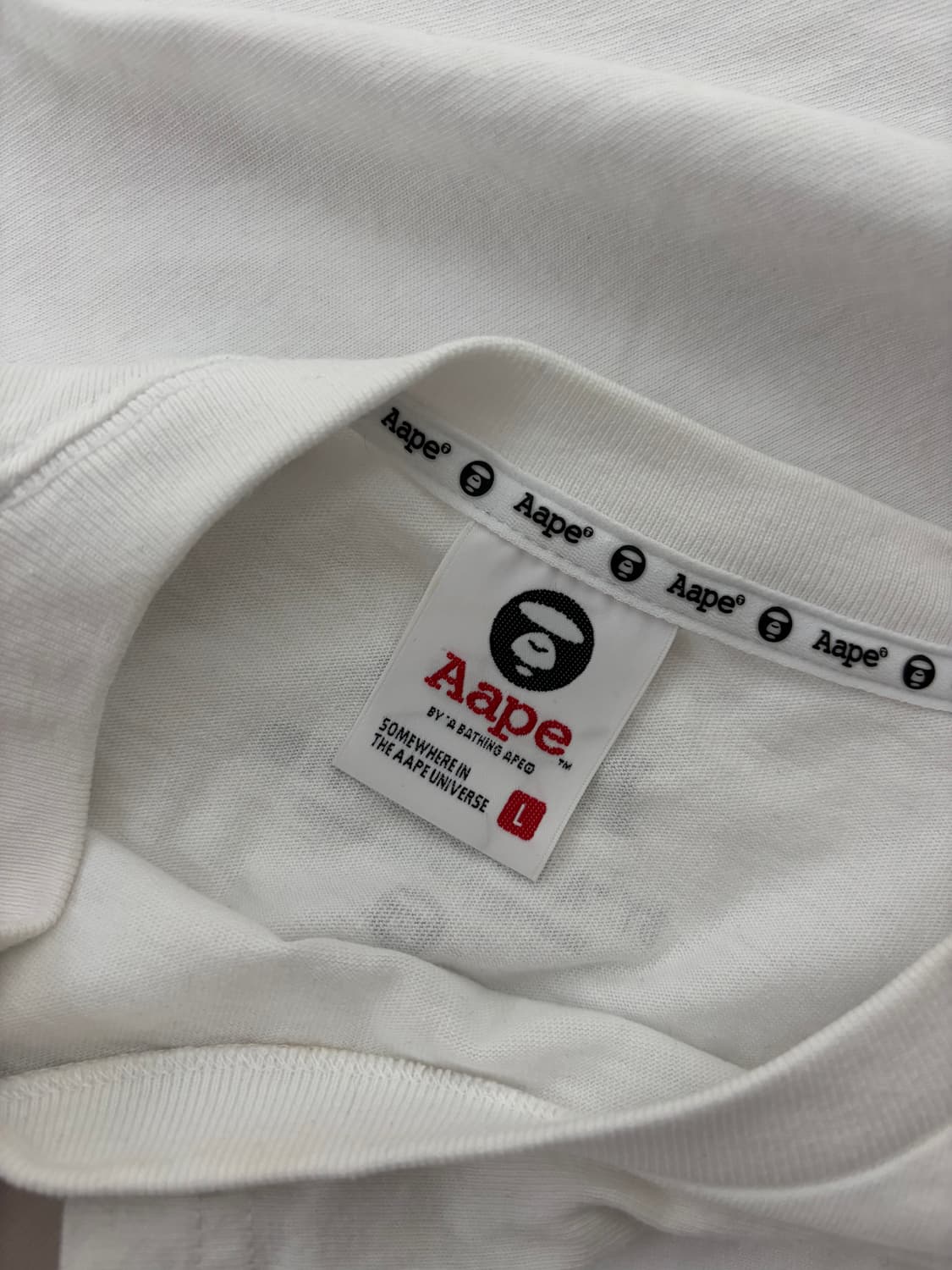 에이프(Aape) 반팔 카모 블루 상품이미지3