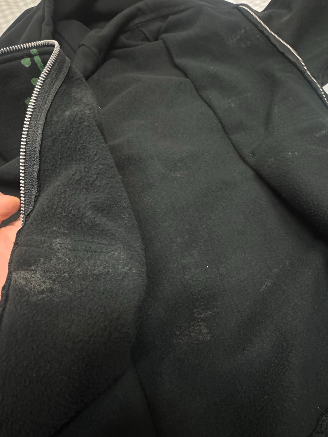 [XL] 스투시 비너스 후드집업 블랙 상품이미지4