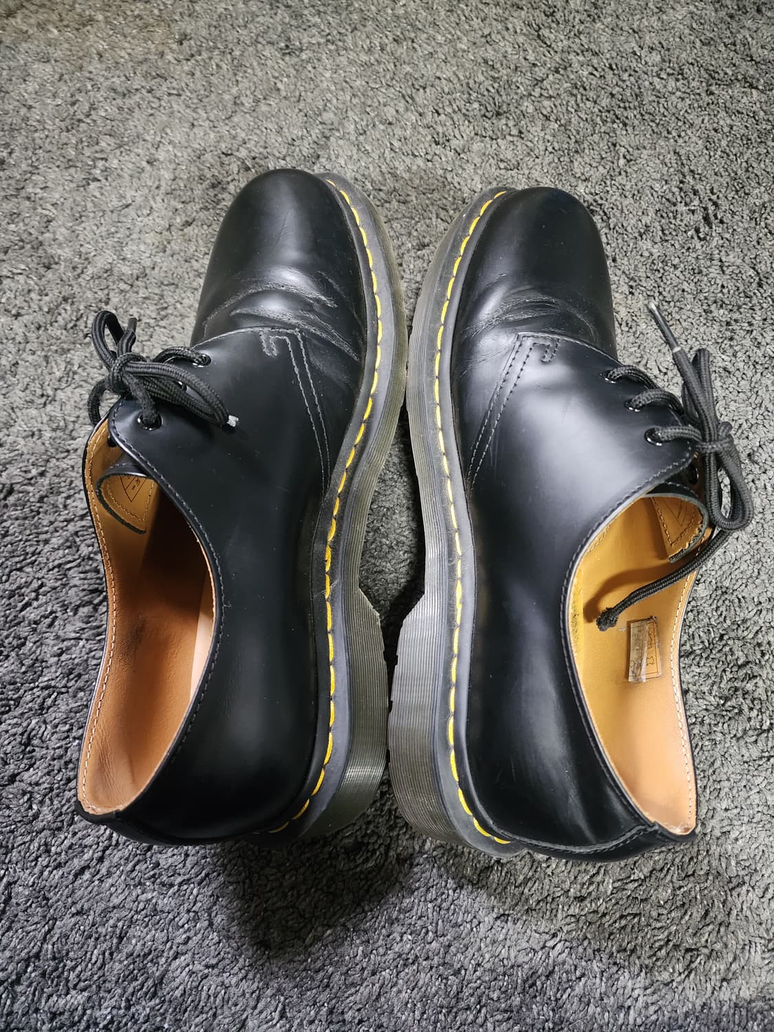 닥터마틴 블랙 더비 슈즈 uk9  280 상품이미지3