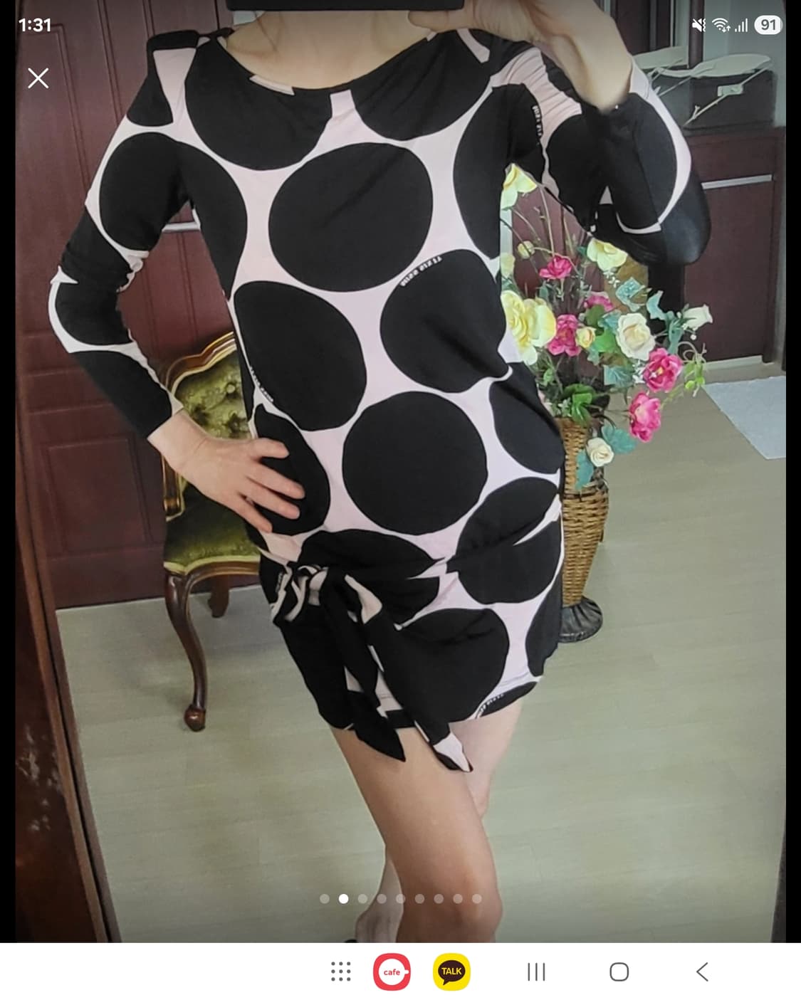 이태리 준명품 미스씩스티 비스코스 원피스  상품이미지6