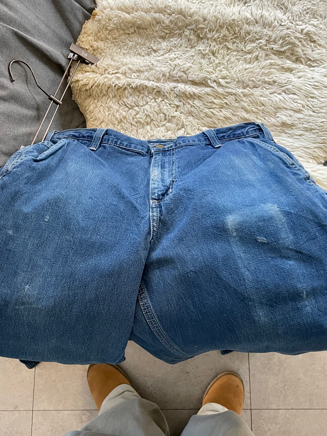 칼하트 카펜더 데님 펜츠 상품이미지6