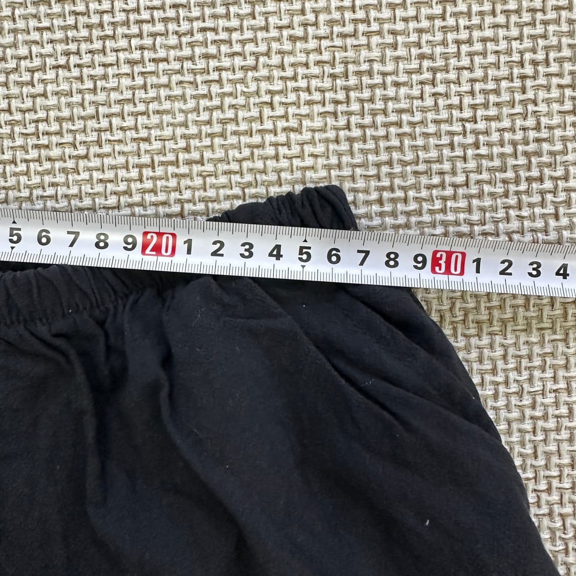 실측확인 빈티지 린넨 반바지 0427D 상품이미지4