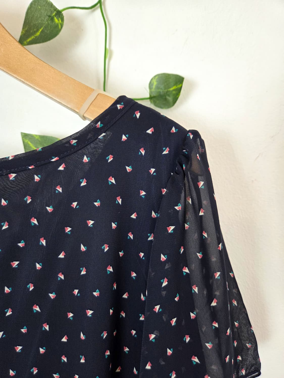 THEORIA 패턴 블라우스 상품이미지6