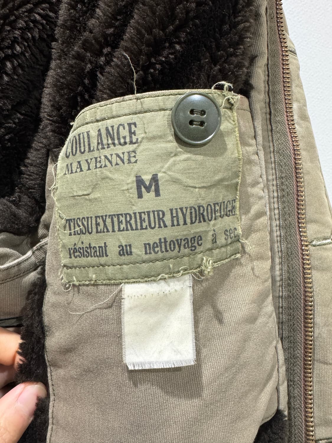 70-80s 오리지널 프랑스 해군 덱자켓 상품이미지9