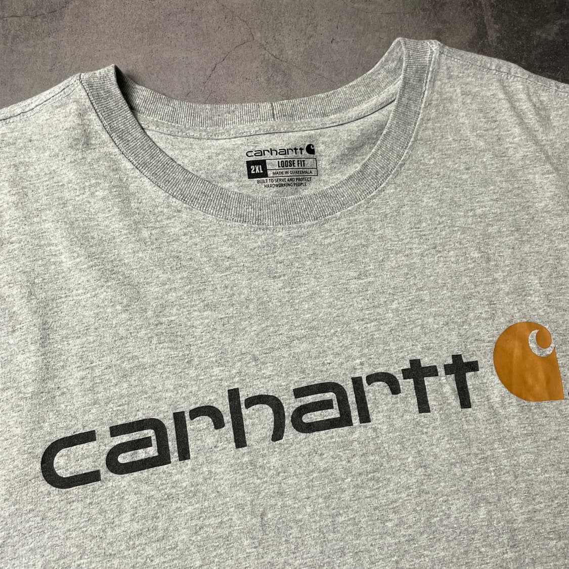 CARHARTT 칼하트K195 그레이 그래픽 반팔티셔츠 A01099 상품이미지2