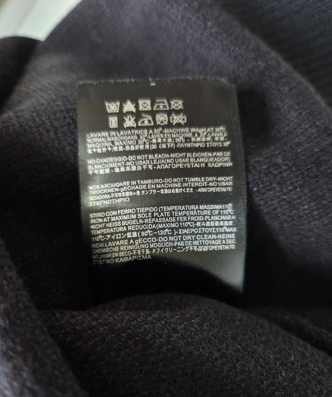 생로랑 블랙 울스웨터 니트 입니다 상품이미지7
