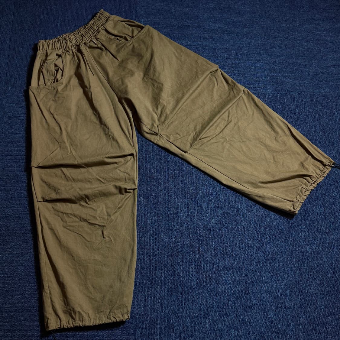 빈티지 스트링 코튼팬츠 상품이미지1