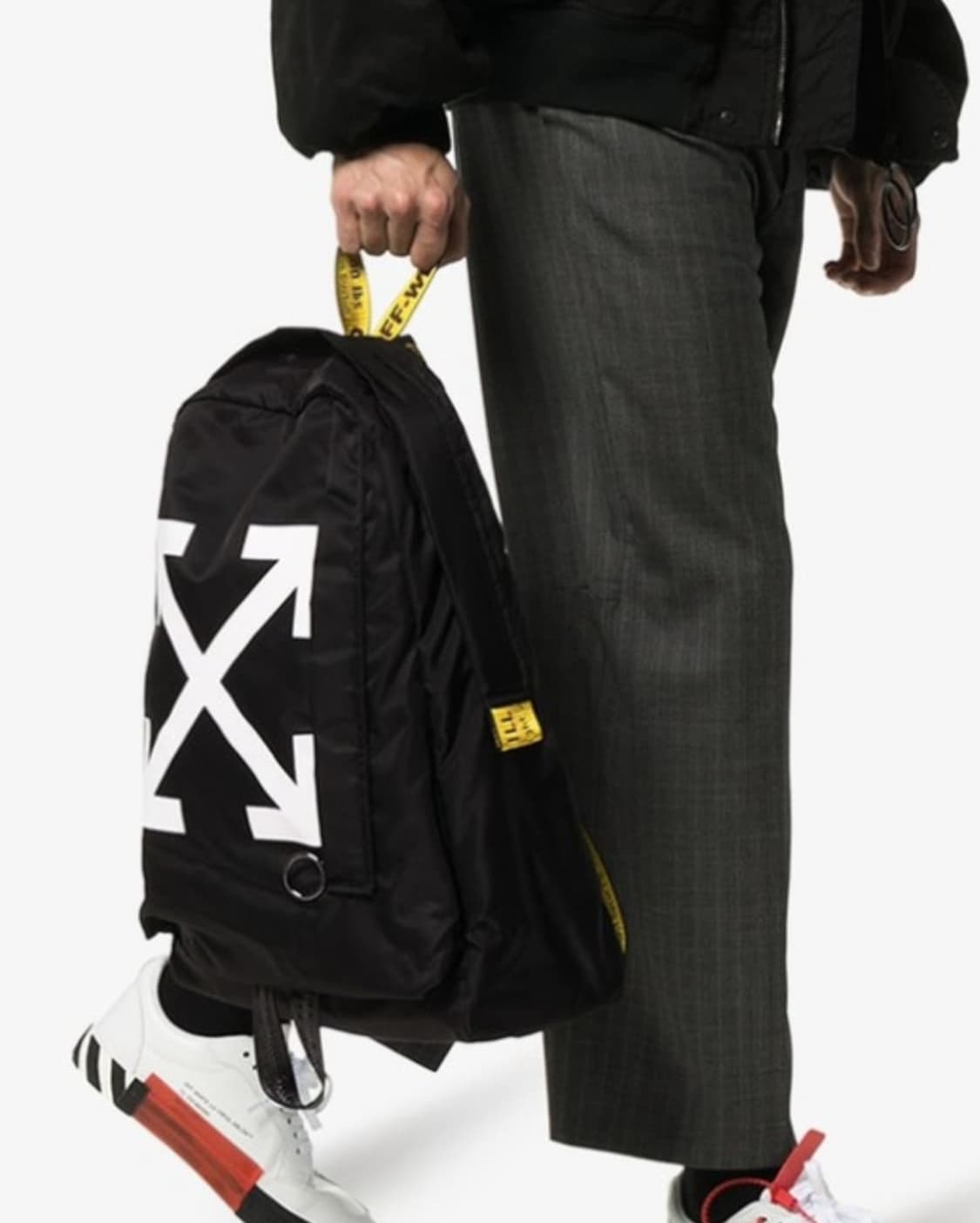 정품 오프화이트 크로스 백팩 상품이미지2