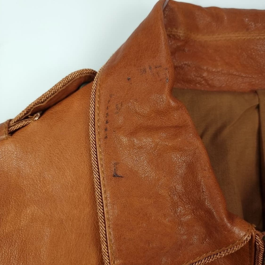 [일본빈티지] 리얼 램스킨 레더 양가죽 자켓 M17553 상품이미지6
