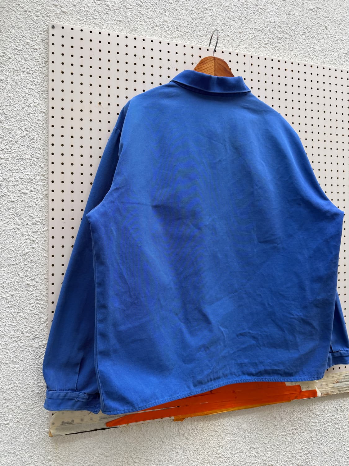 FADED WASHED BLUE OLD VINTAGE 프렌치워크자켓 상품이미지9