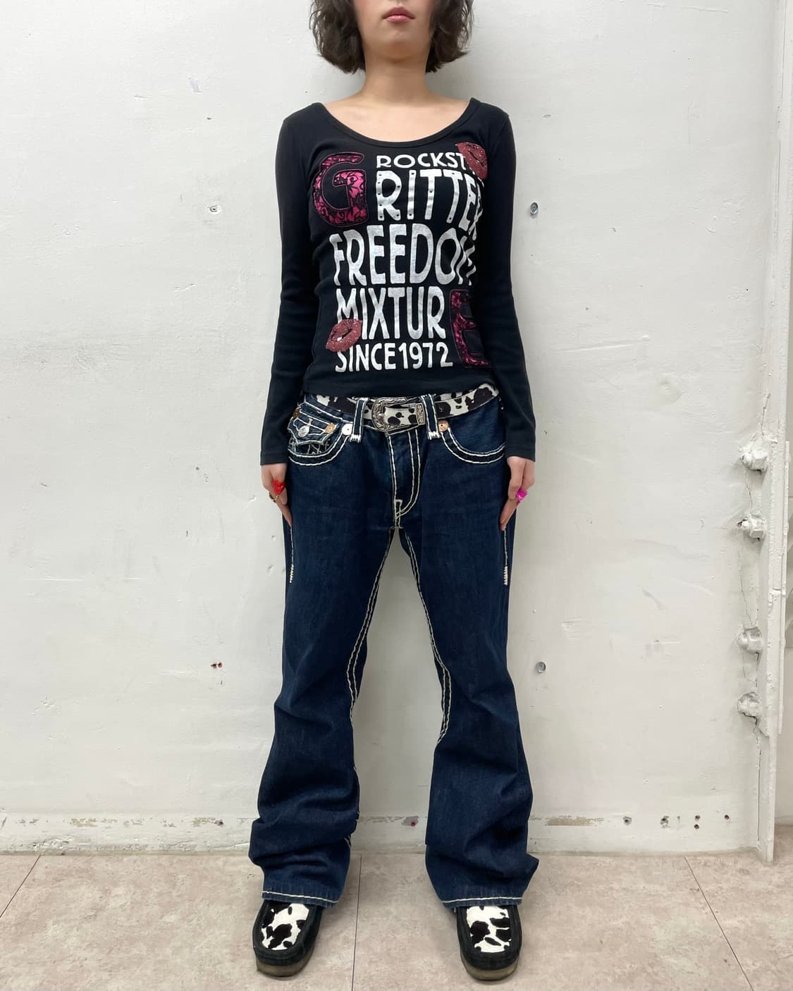 G Lace Lip Sexy Long Sleeve  상품이미지6