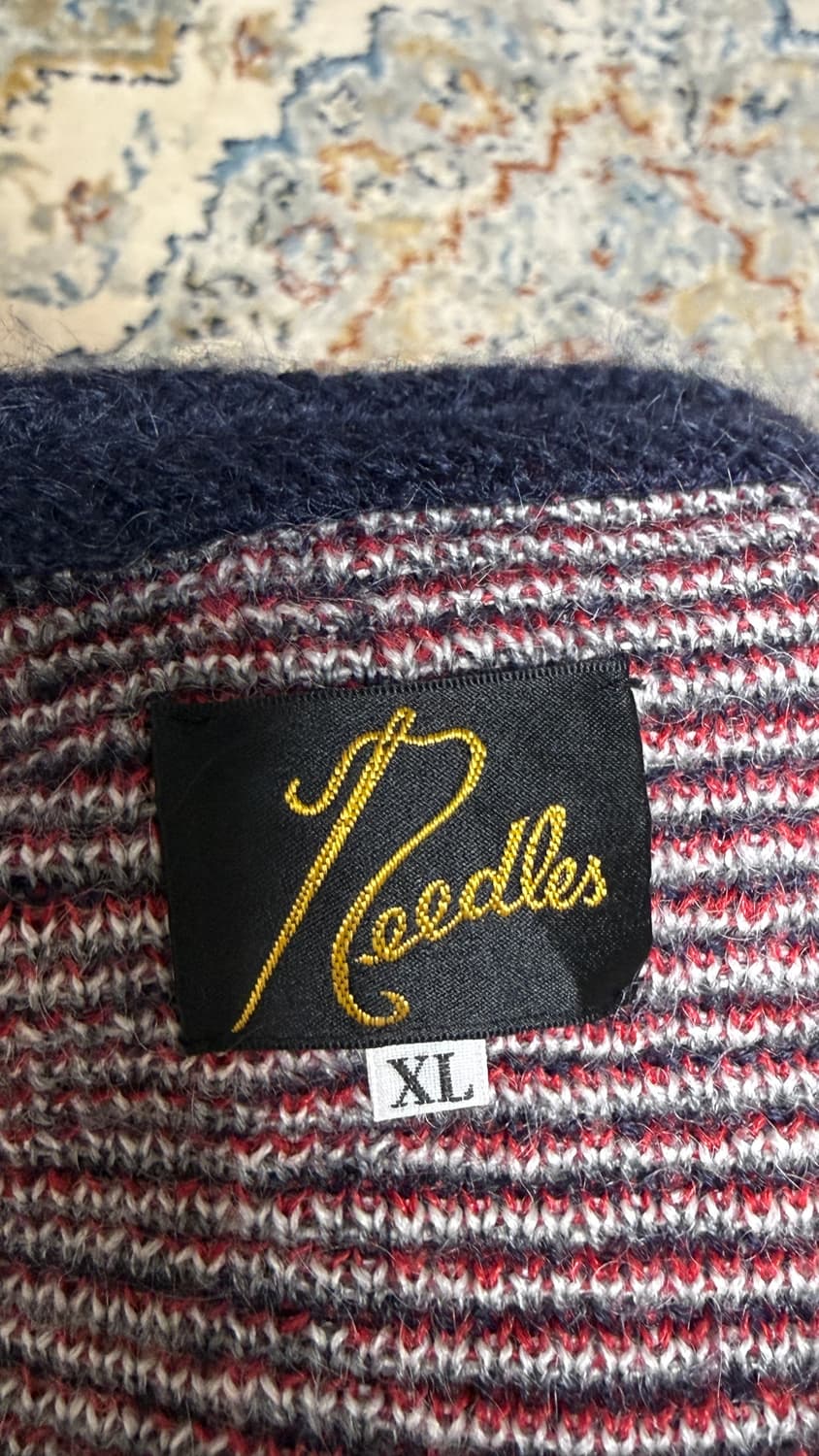 니들스 모헤어 빠삐용 가디건 그레이 xl 상품이미지3