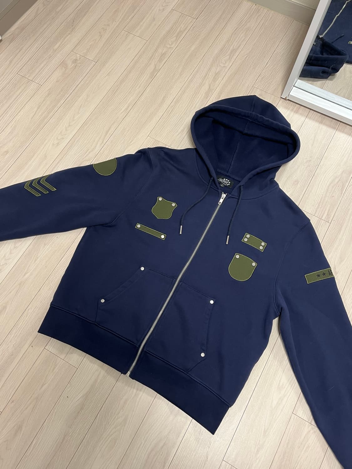 AFB PATCHED ZIP HOODIE 상품이미지2