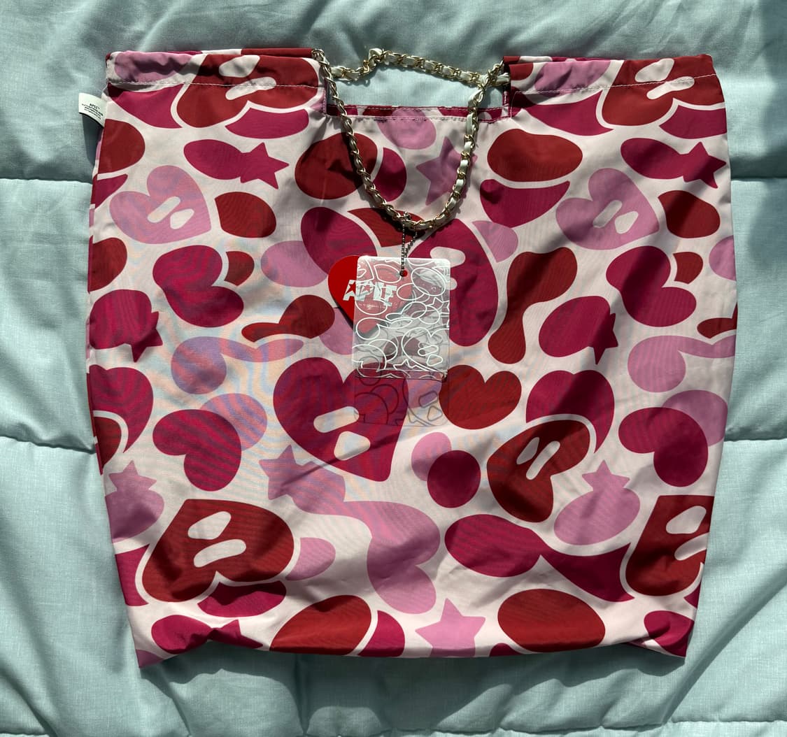 APEE by A BATHING APE 핑크 카모 백 상품이미지2