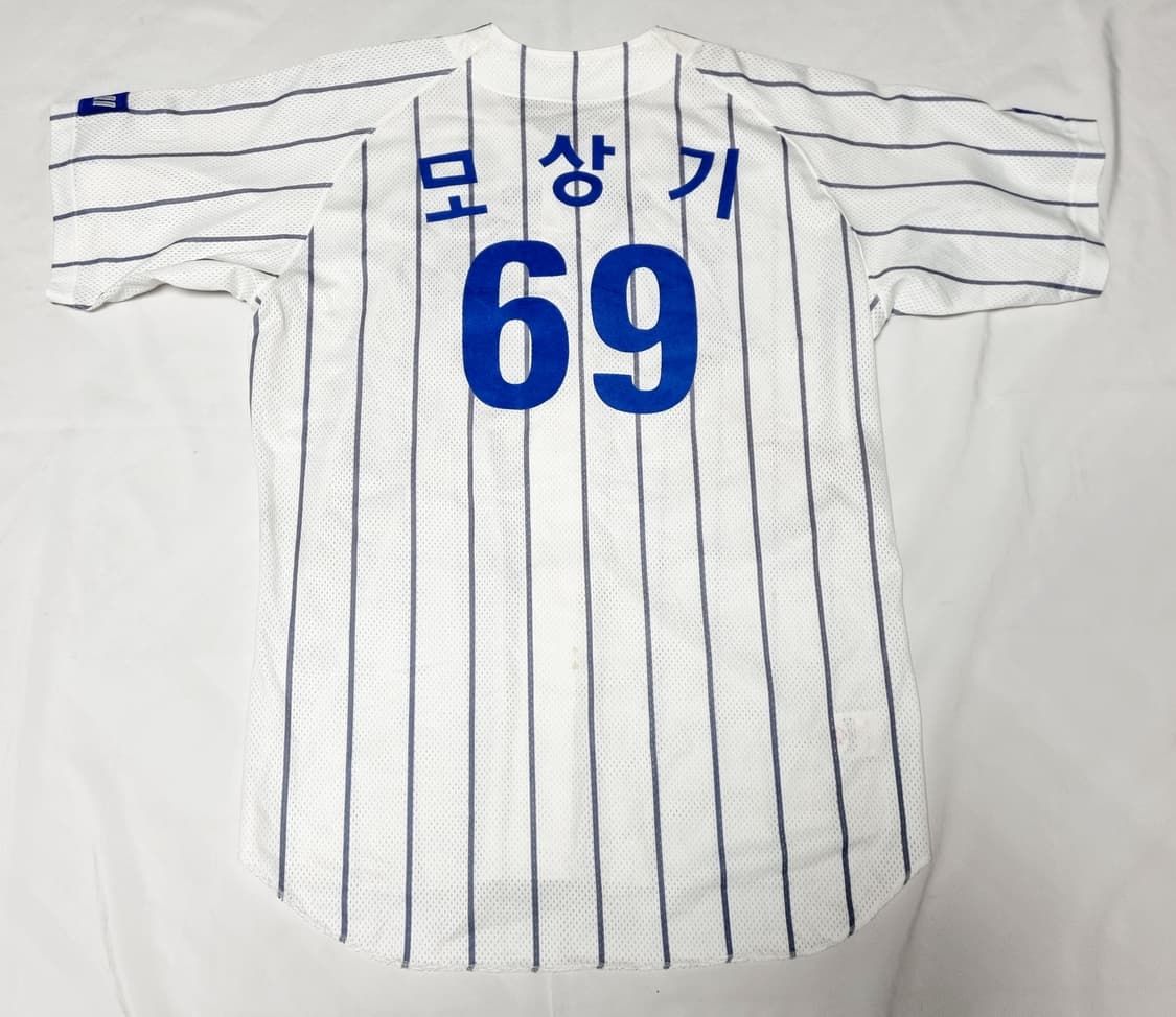 삼성 라이온즈 홈 모상기 실착 유니폼 팝니다  상품이미지2