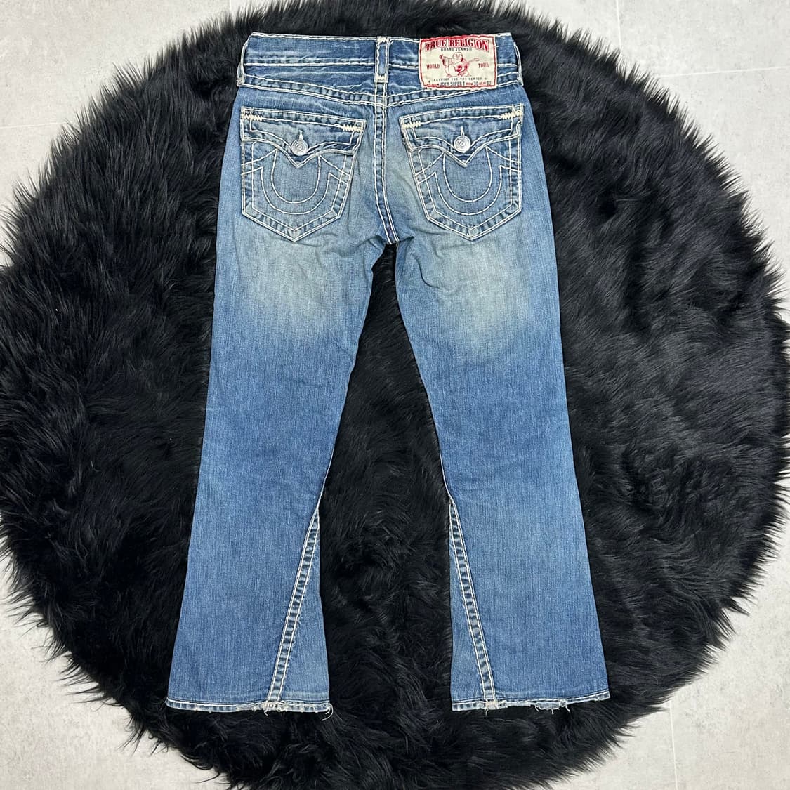 🎸트루릴리젼 부츠컷 연청 데님팬츠🎸 상품이미지1