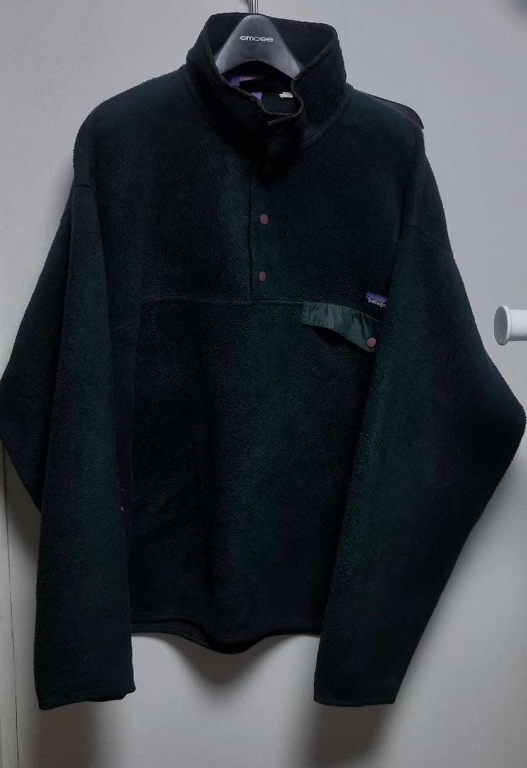 파타고니아 신칠라 딥그린 퍼플 L 미국생산 상품이미지1