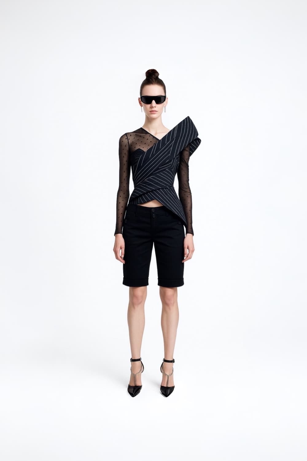 Burberry Black Label Black Shorts 상품이미지1