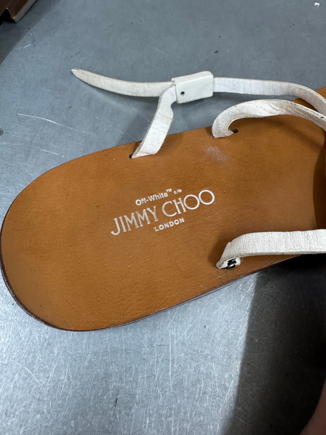 지미추 x 오프화이트 플랫 슈즈 36 상품이미지5