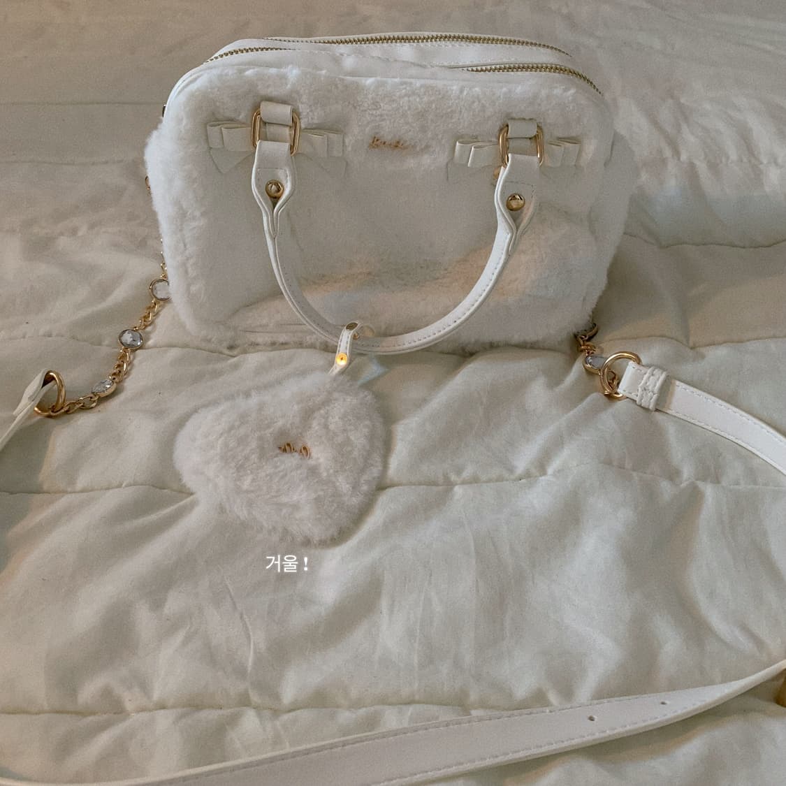 liz lisa 리즈리사 퍼 가방 일본빈티지 빈티지 가방 페어리 가방 상품이미지3