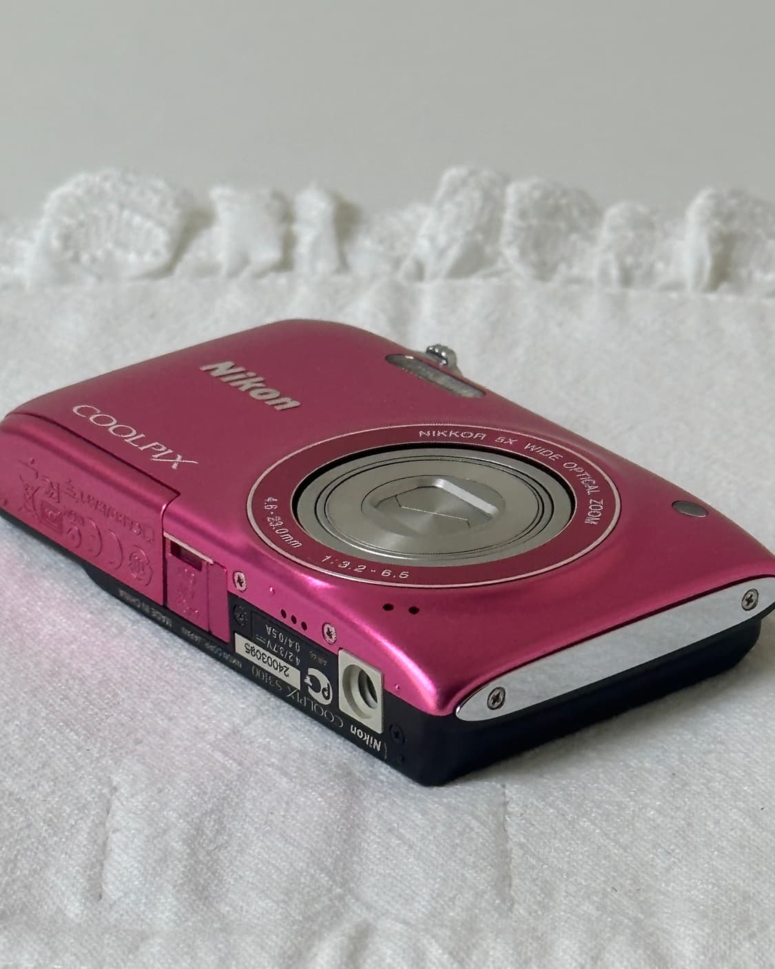 [셀카뽀용/민트급] NIKON S3300 니콘 쿨픽스 S3300 핫핑크 상품이미지5