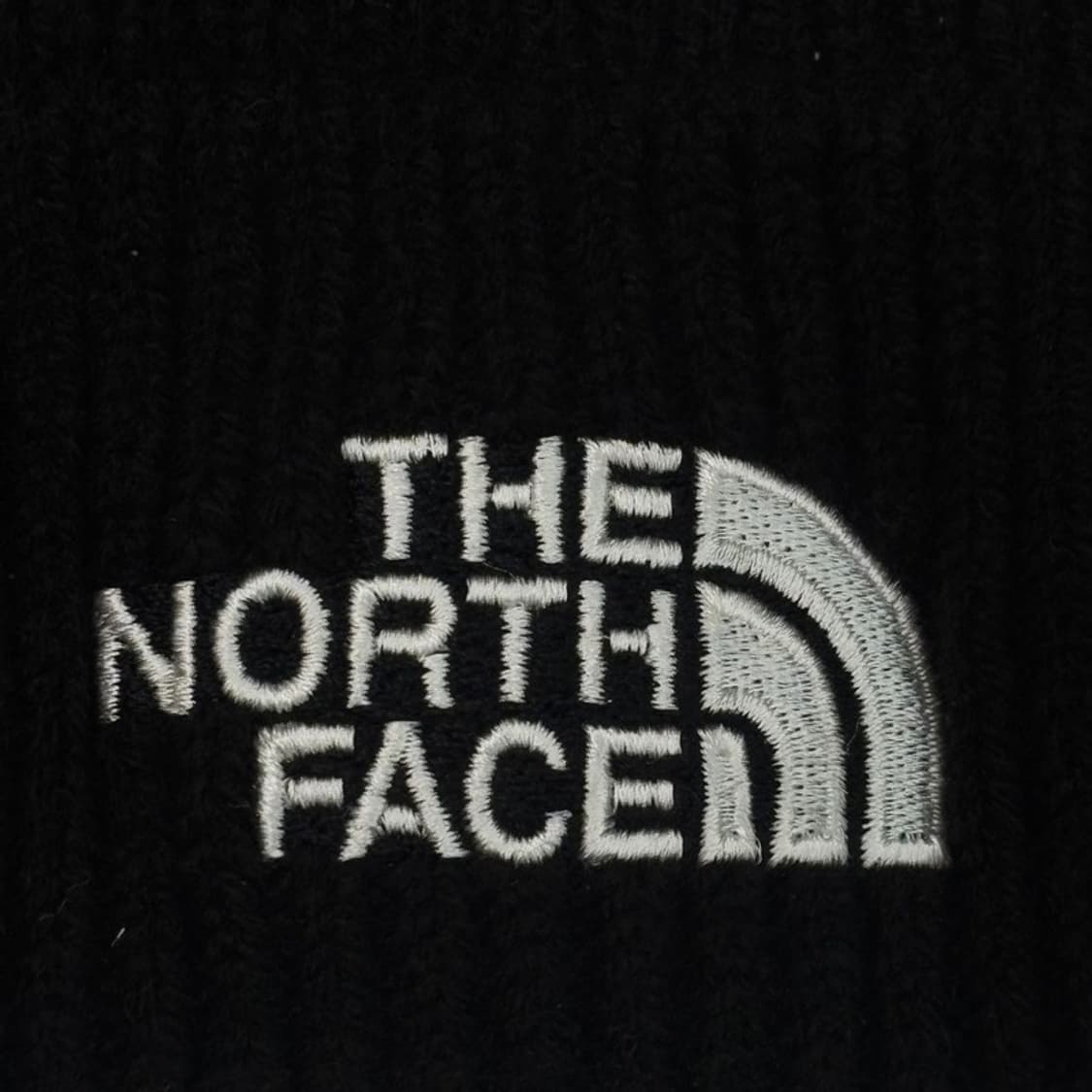 THE NORTH FACE 자수 로고 비니 블랙 상품이미지2