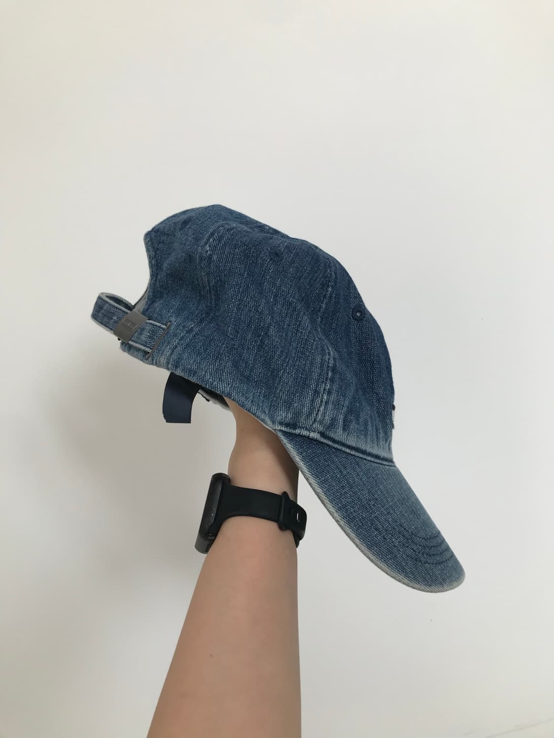 타미힐피거 자수로고 데님 볼캡 상품이미지4