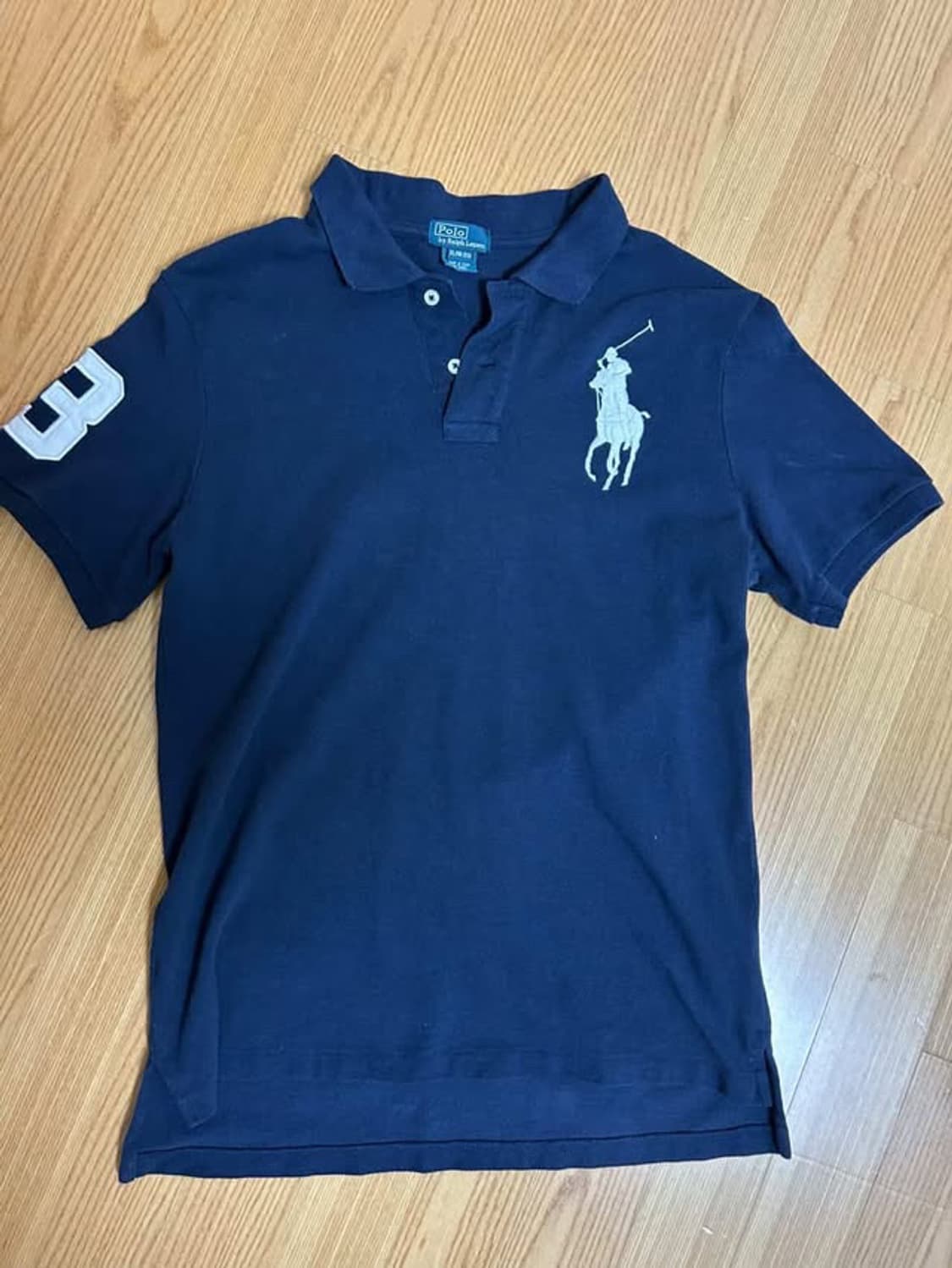 폴로 랄프로렌 빅포니 치프키프 반팔 카라티 네이비 상품이미지1