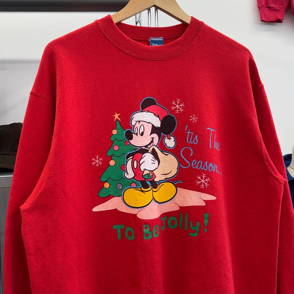 90s 디즈니 미키마우스 스웻셔츠 맨투맨 (L)  상품이미지1