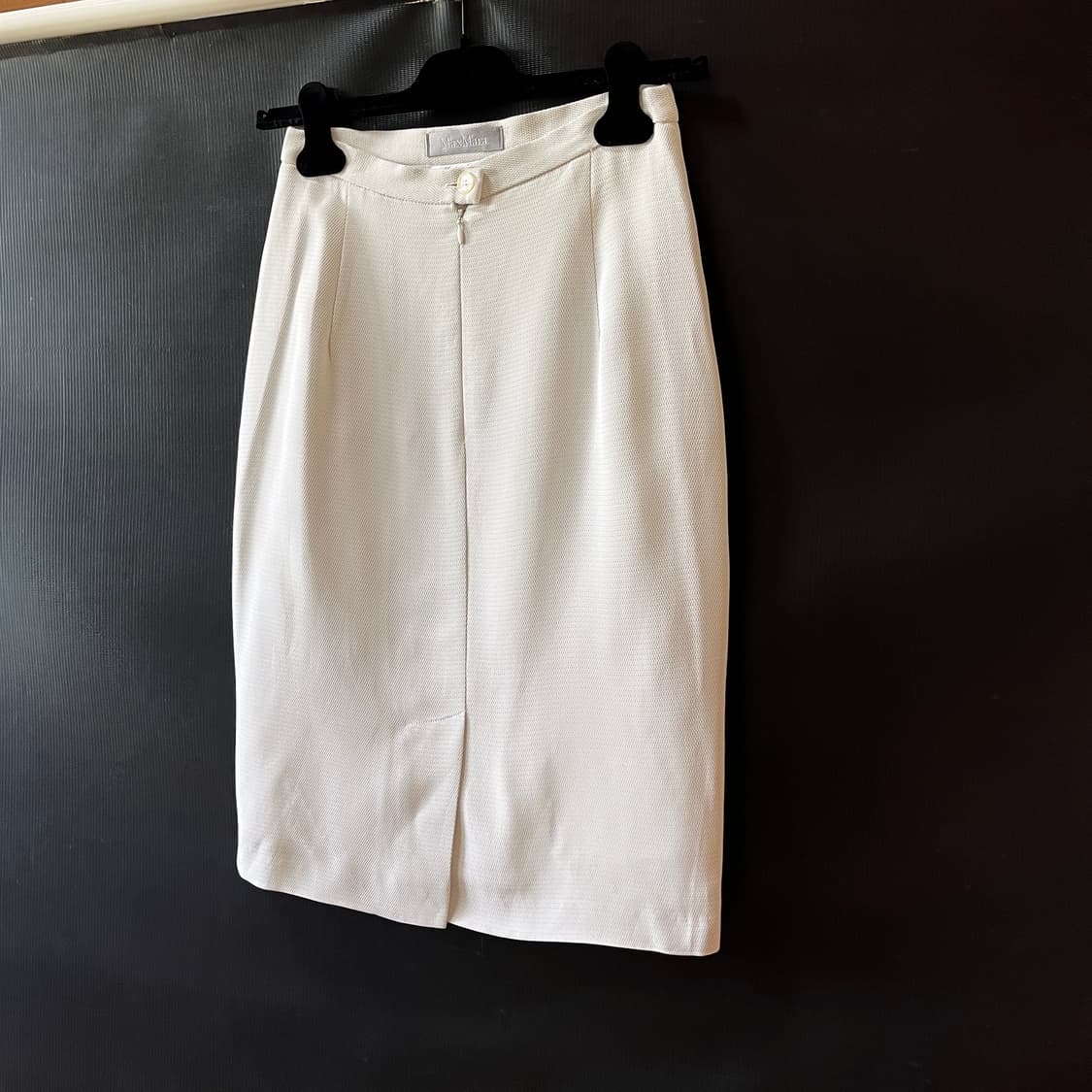 S) MaxMara 메인라인 하계 미디스커트 비스코스 코튼  상품이미지2