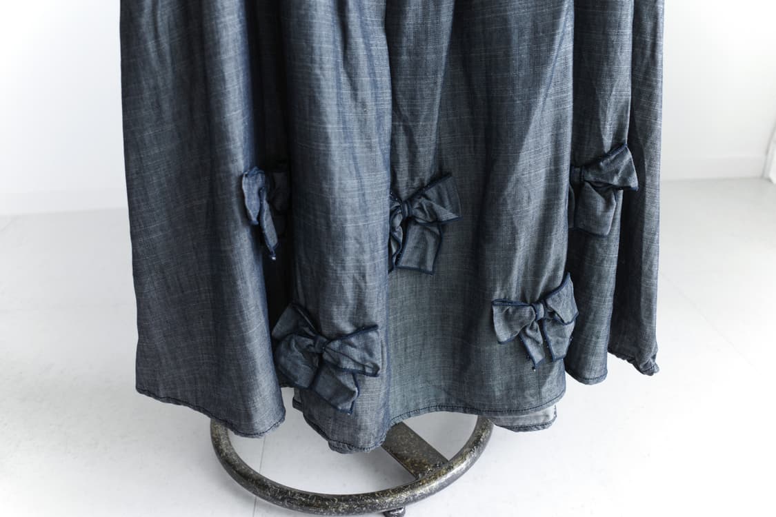 ribbon linen skirt  상품이미지8