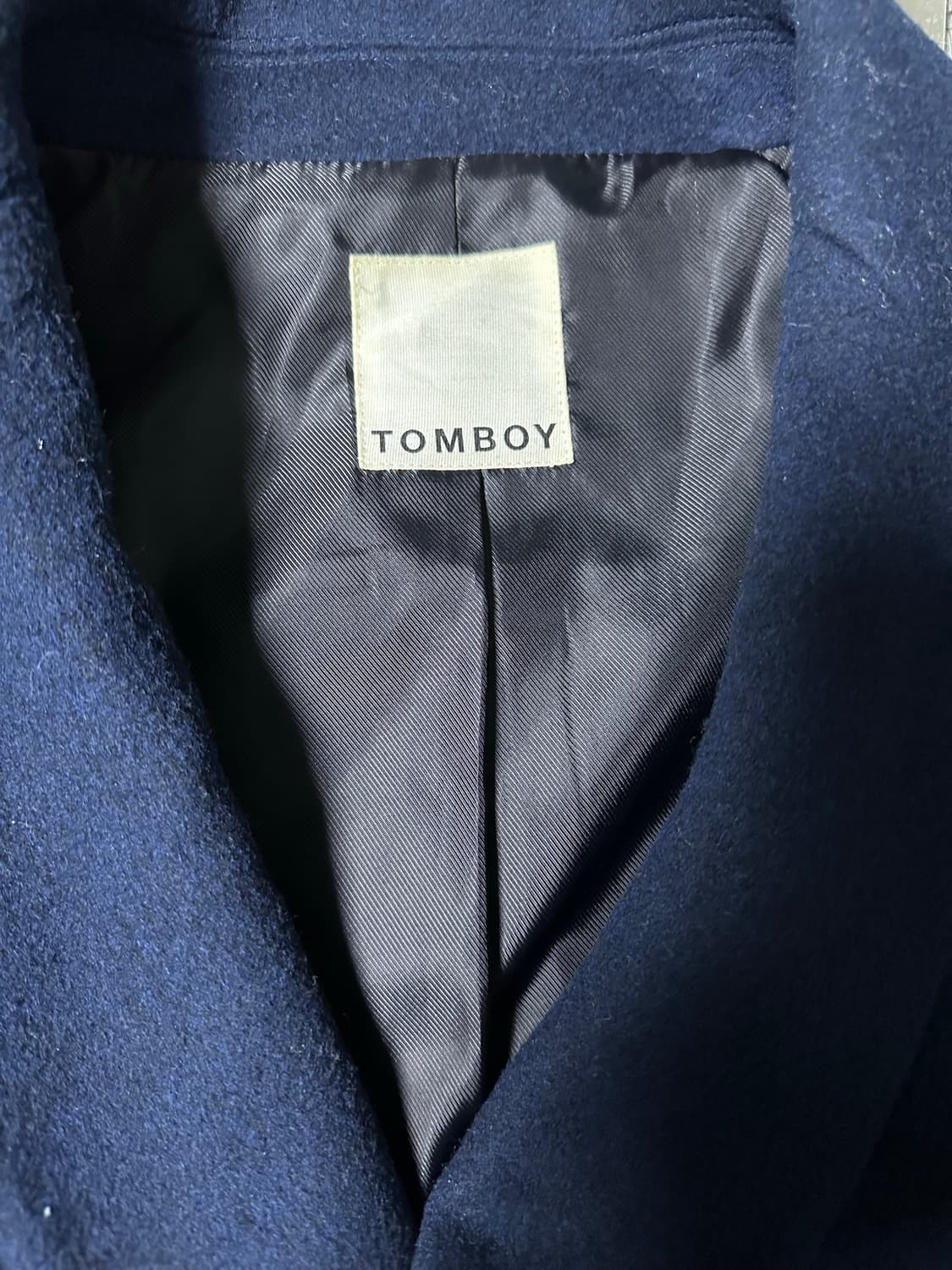 톰보이 네이비 코트 상품이미지3