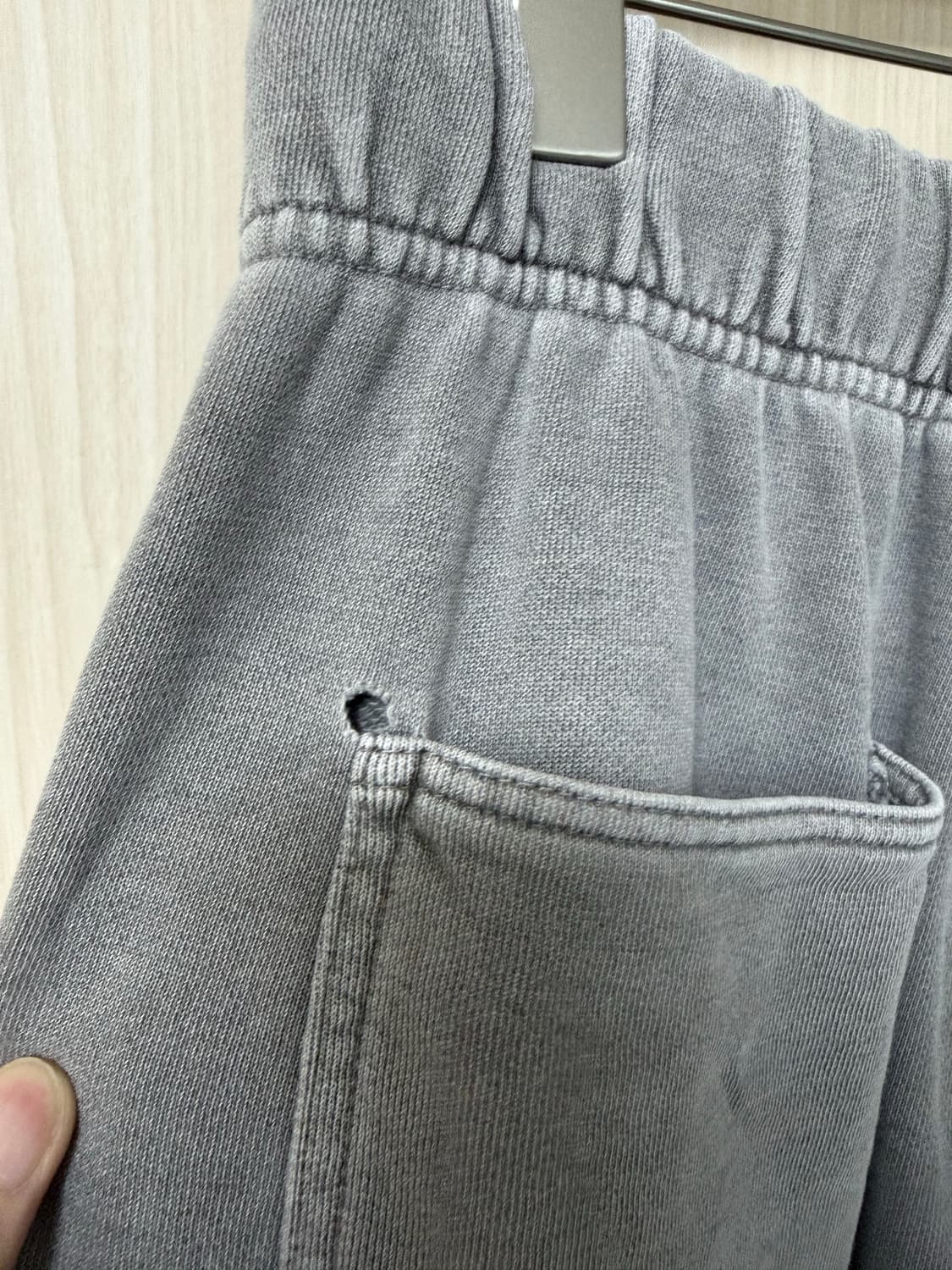 [3]폴리테루 25ss 퍼티그스웻팬츠 더티그레이 상품이미지4