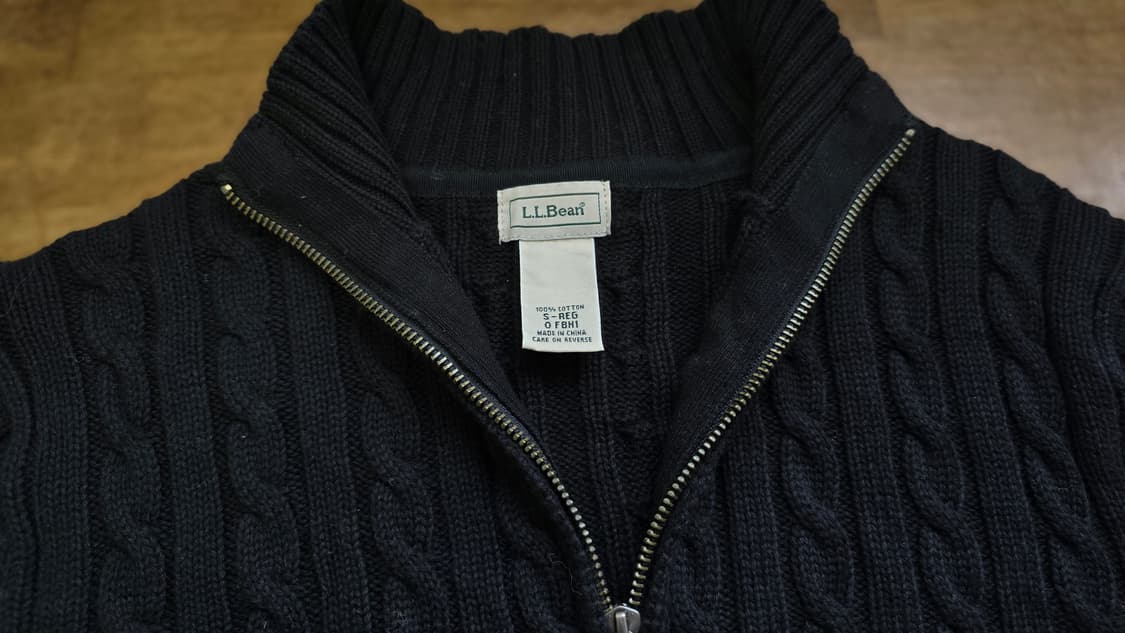 L.L.Bean 엘엘빈 여성 집업 니트 상품이미지2