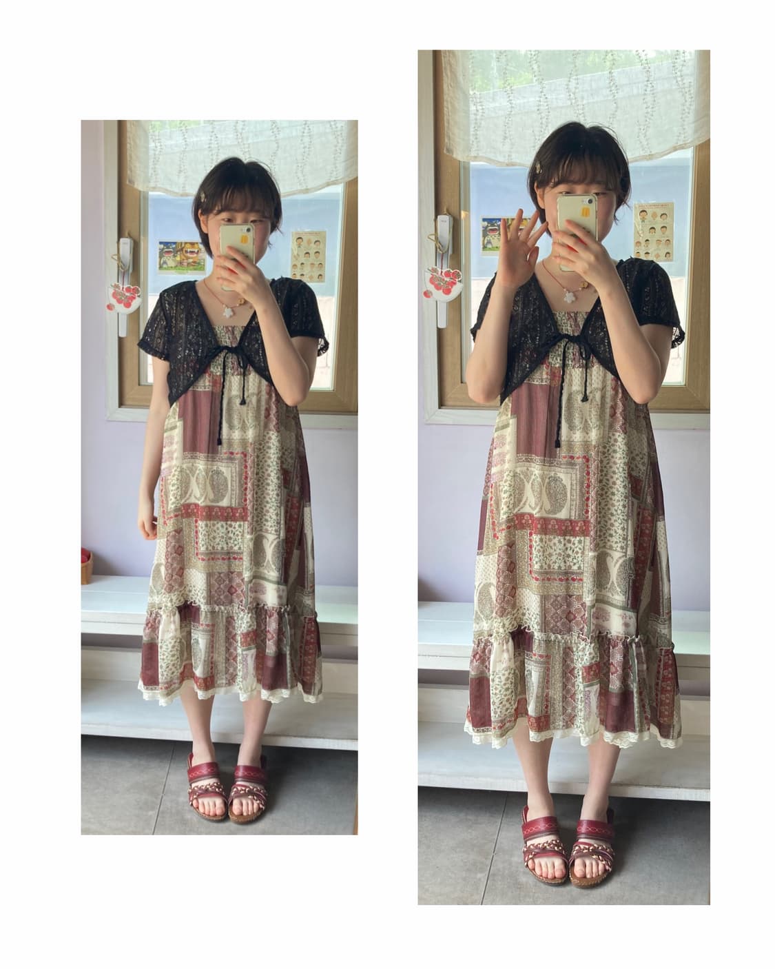 아오이유우깔 끈원피스  모리원피스 상품이미지2