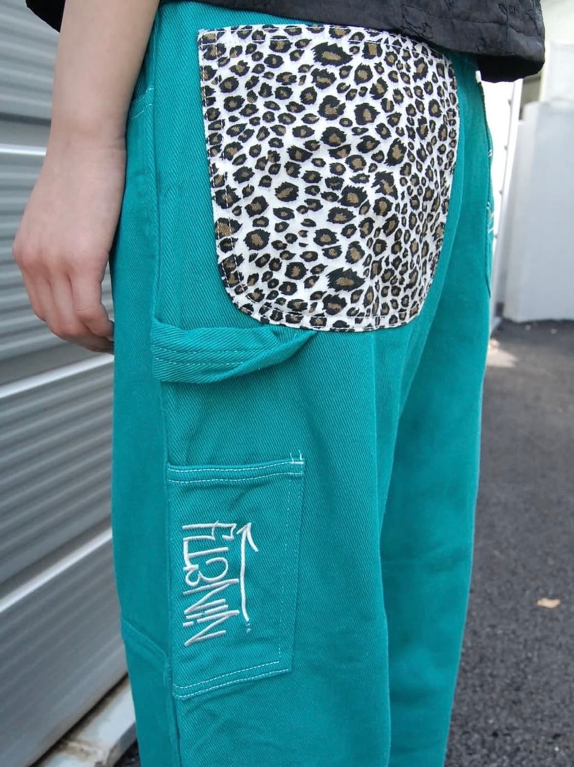 9090 호피 카펜더 팬츠 상품이미지5