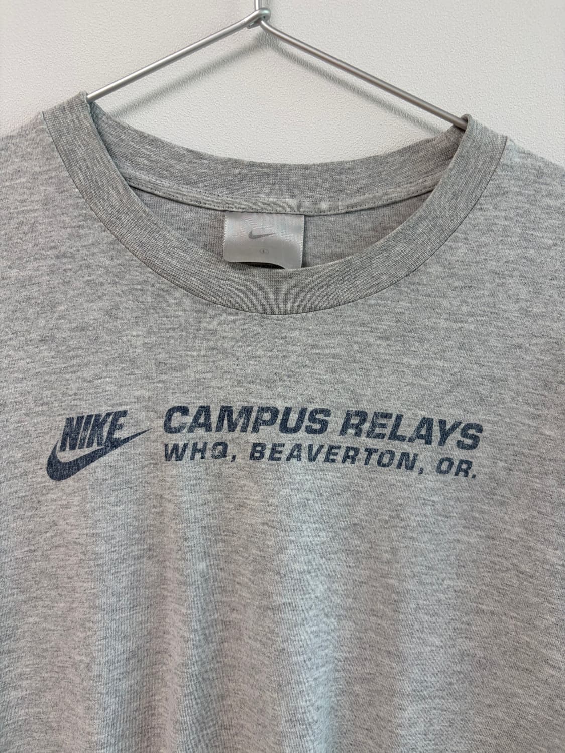 90s 나이키(NIKE) 아카이브 릴레이 캠퍼스 빈티지 티셔츠 상품이미지3