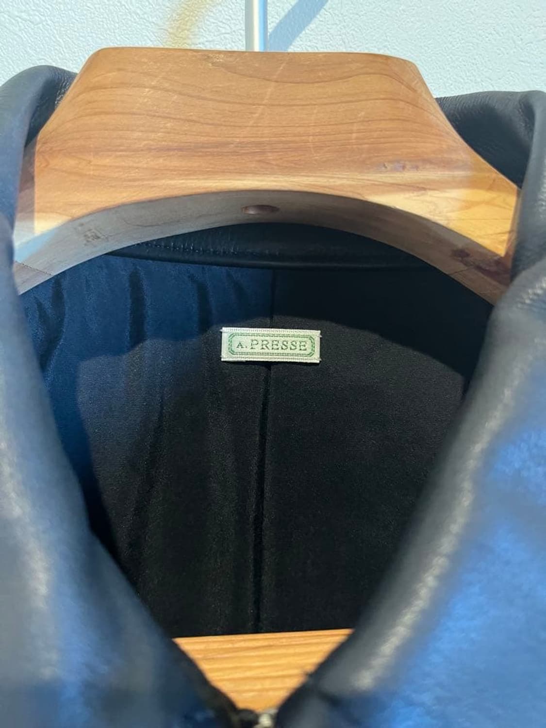 25aw Leather Sports Jacket 상품이미지4