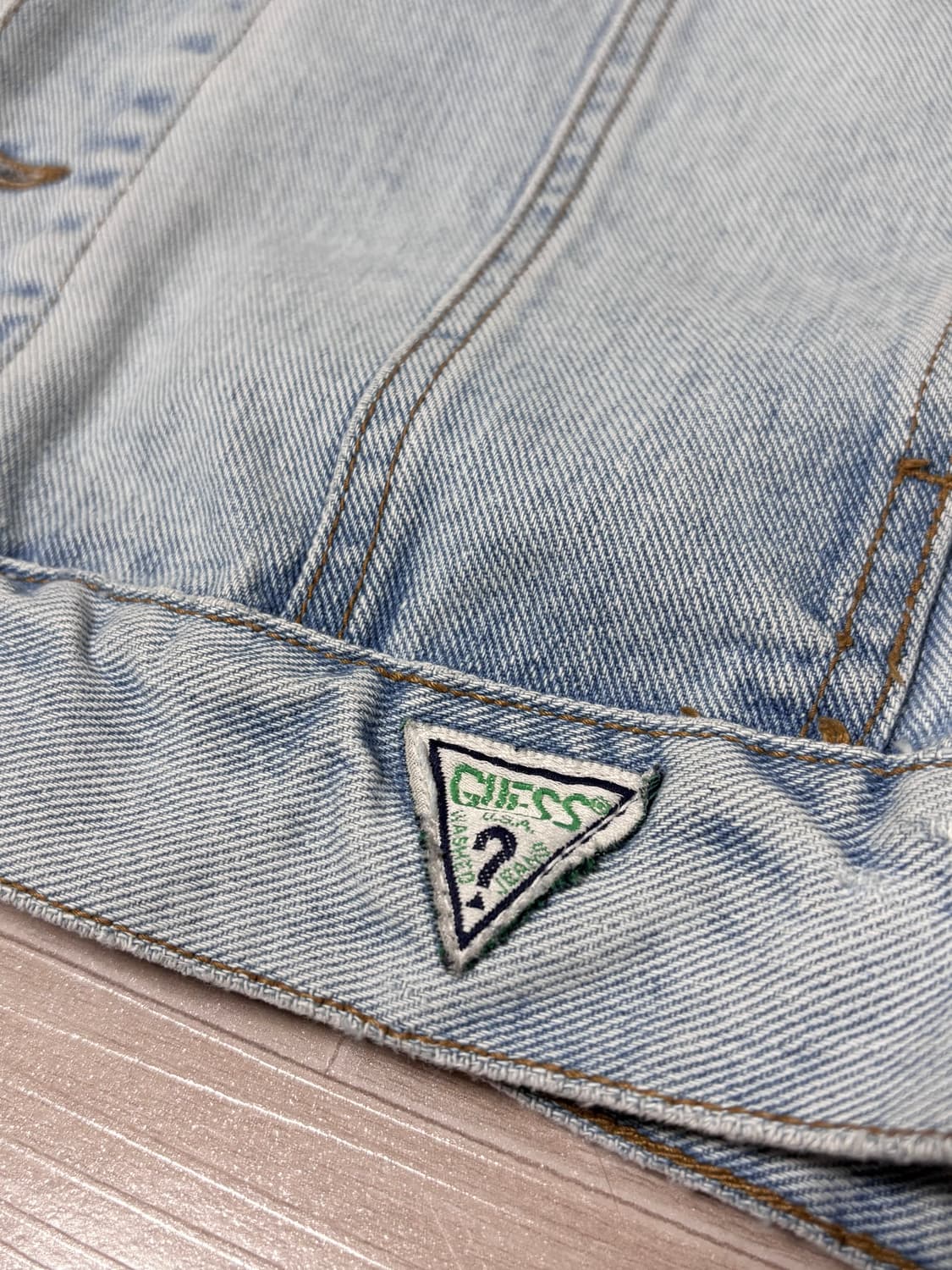 Guess 게스 연청 데님 자켓 상품이미지4